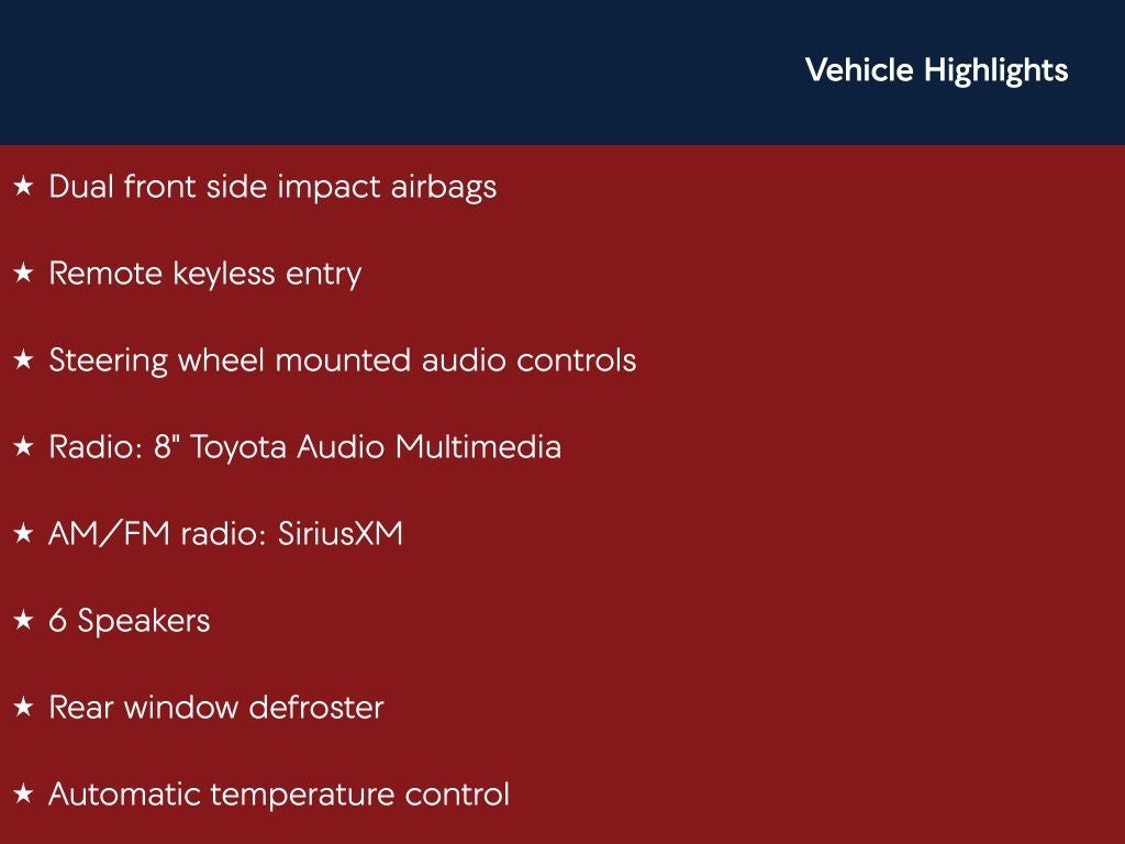 2024 Toyota COROLLA LE