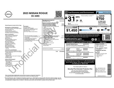 2023 Nissan Rogue SV