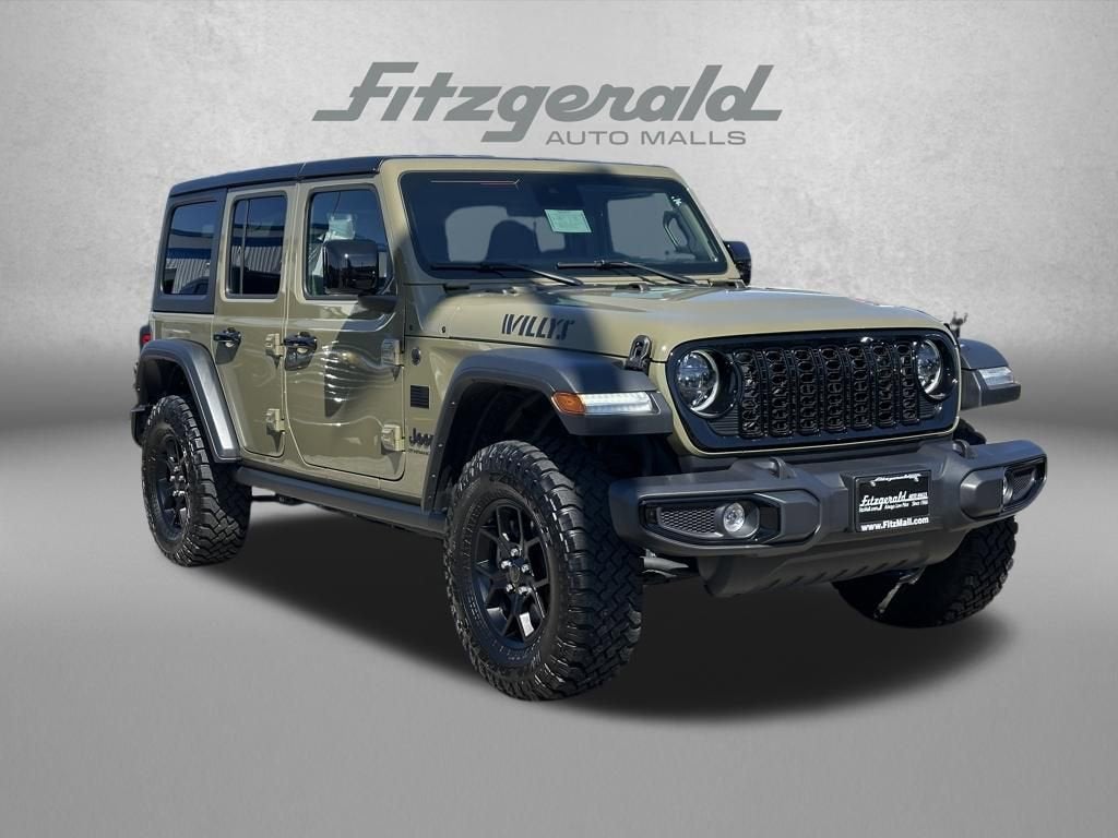 2025 Jeep Wrangler 4-Door Willys 4x4