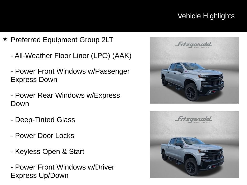 2022 Chevrolet Silverado 1500 LTD LT Trail Boss