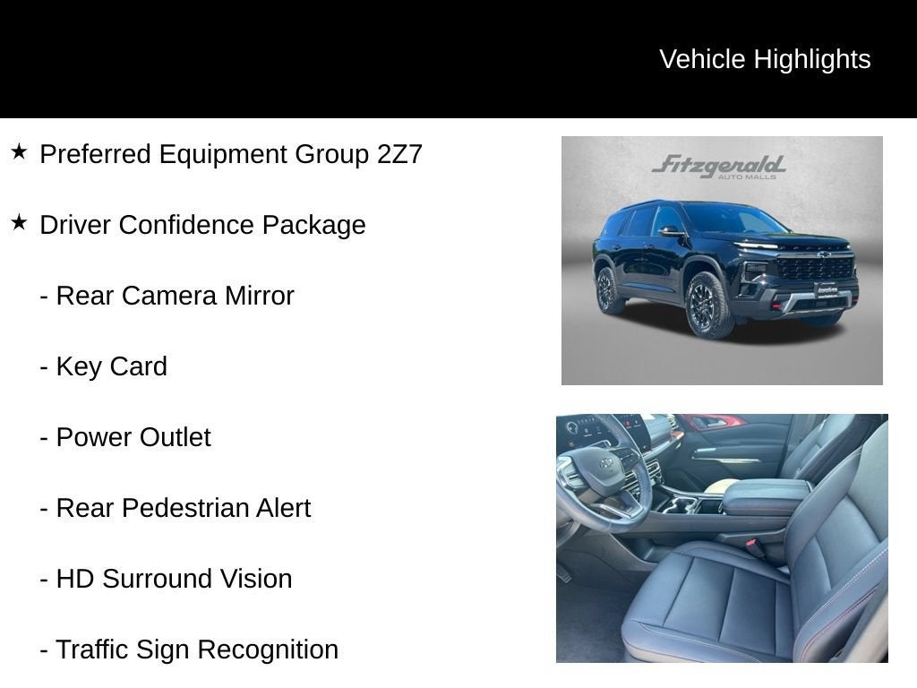 2026 Chevrolet Traverse Z71