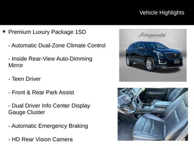 2020 Cadillac XT5 Premium Luxury