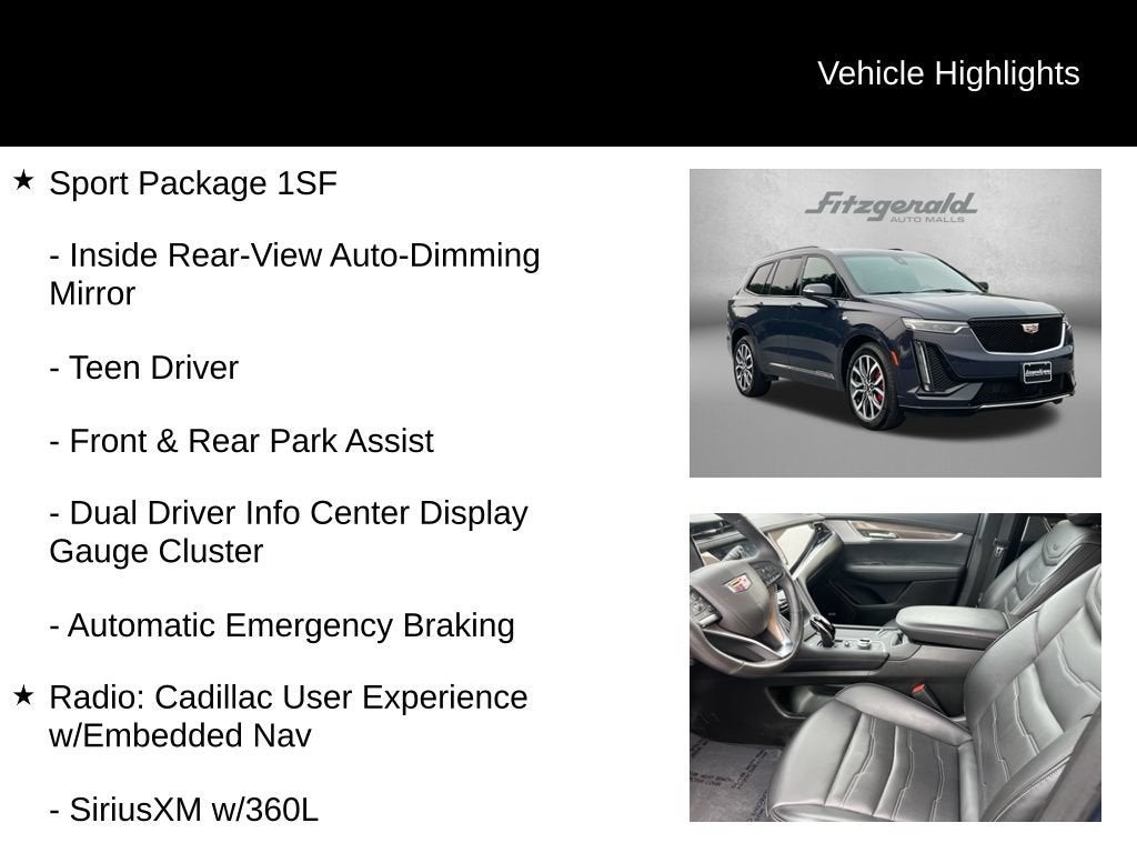 2024 Cadillac XT6 Sport