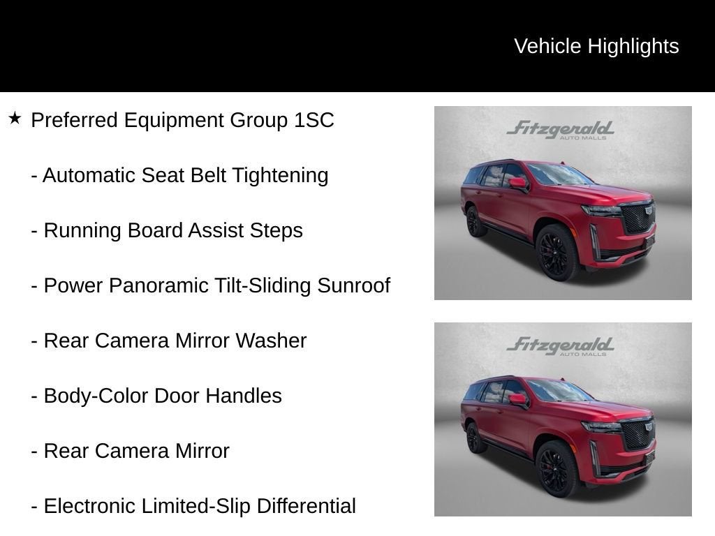 2024 Cadillac Escalade Sport