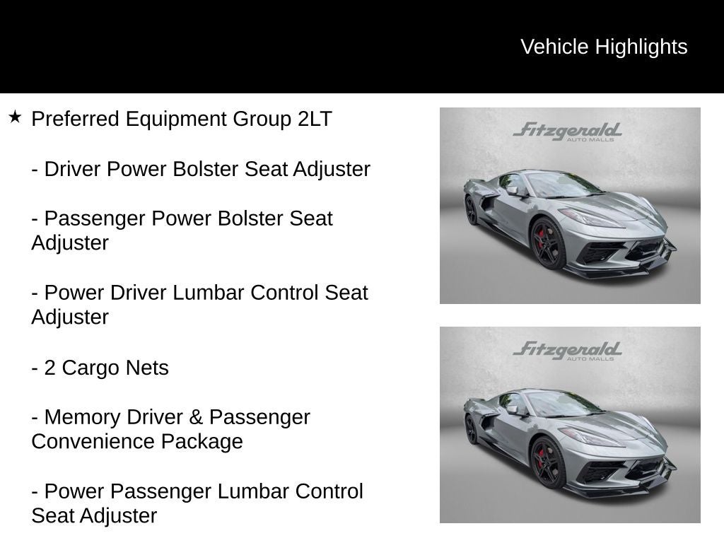 2023 Chevrolet Corvette Stingray 2LT