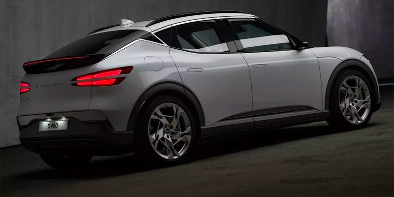 Right side view of the Genesis GV60.