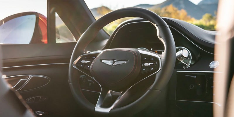 Steering of modern vehicle GV70